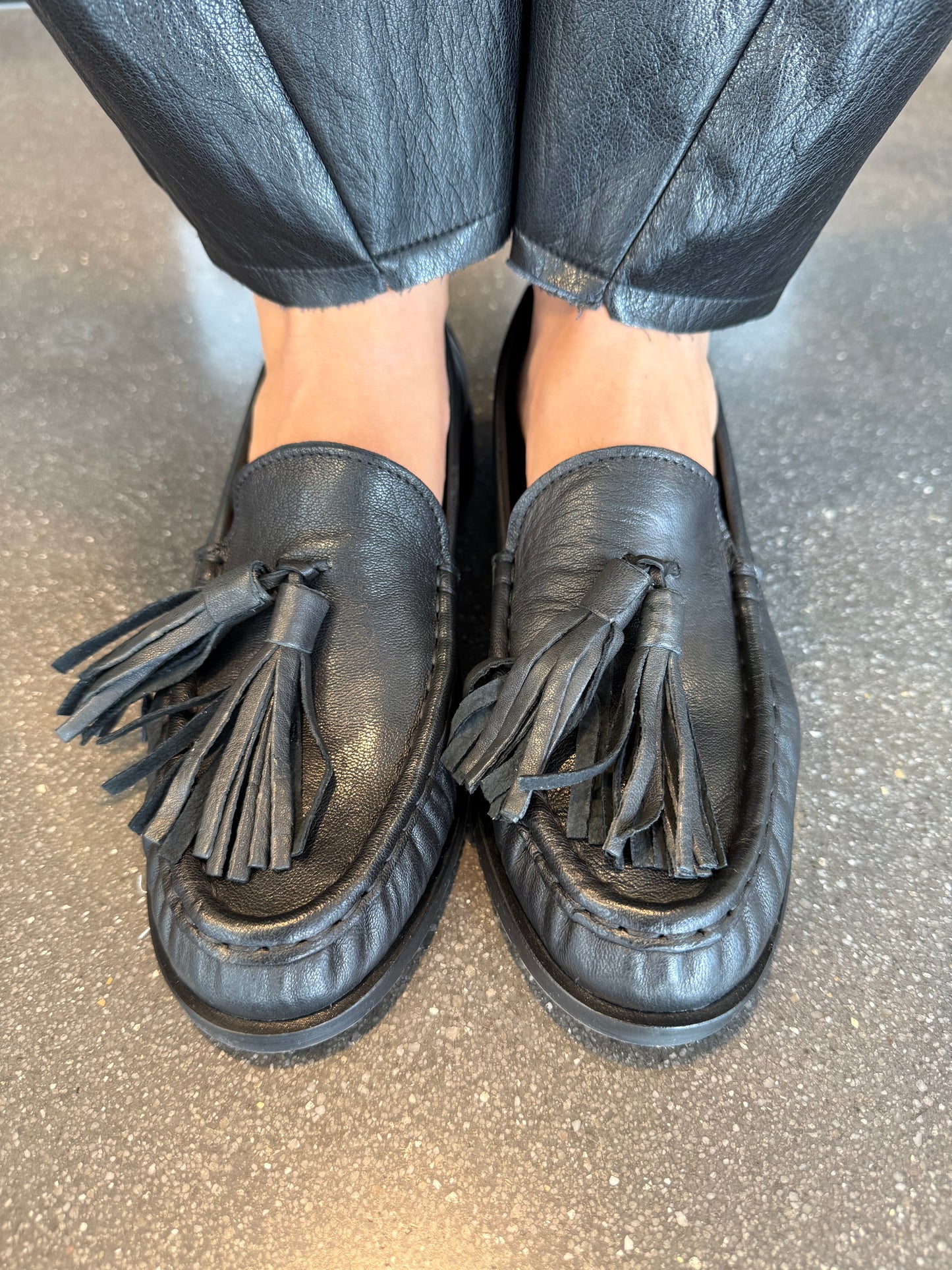 Divine follie mocassino con nappine