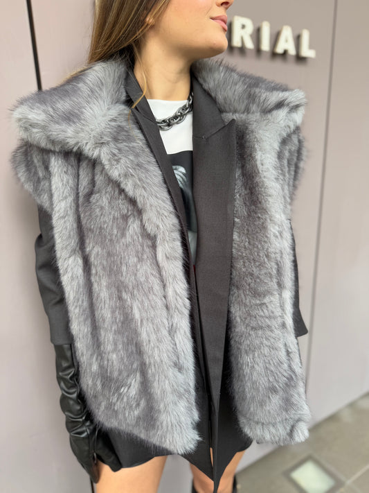 Gilet in ecopelliccia