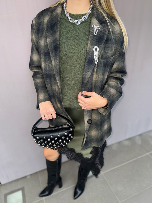 Dixie giacca a quadri