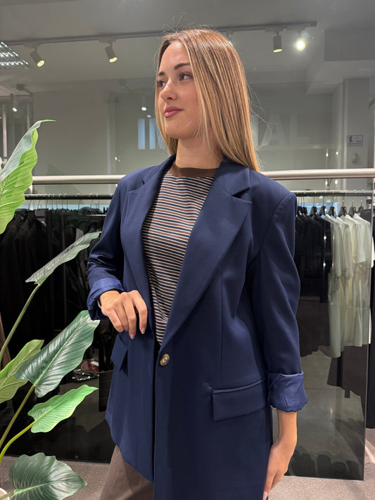 Giacca con spacco dietro