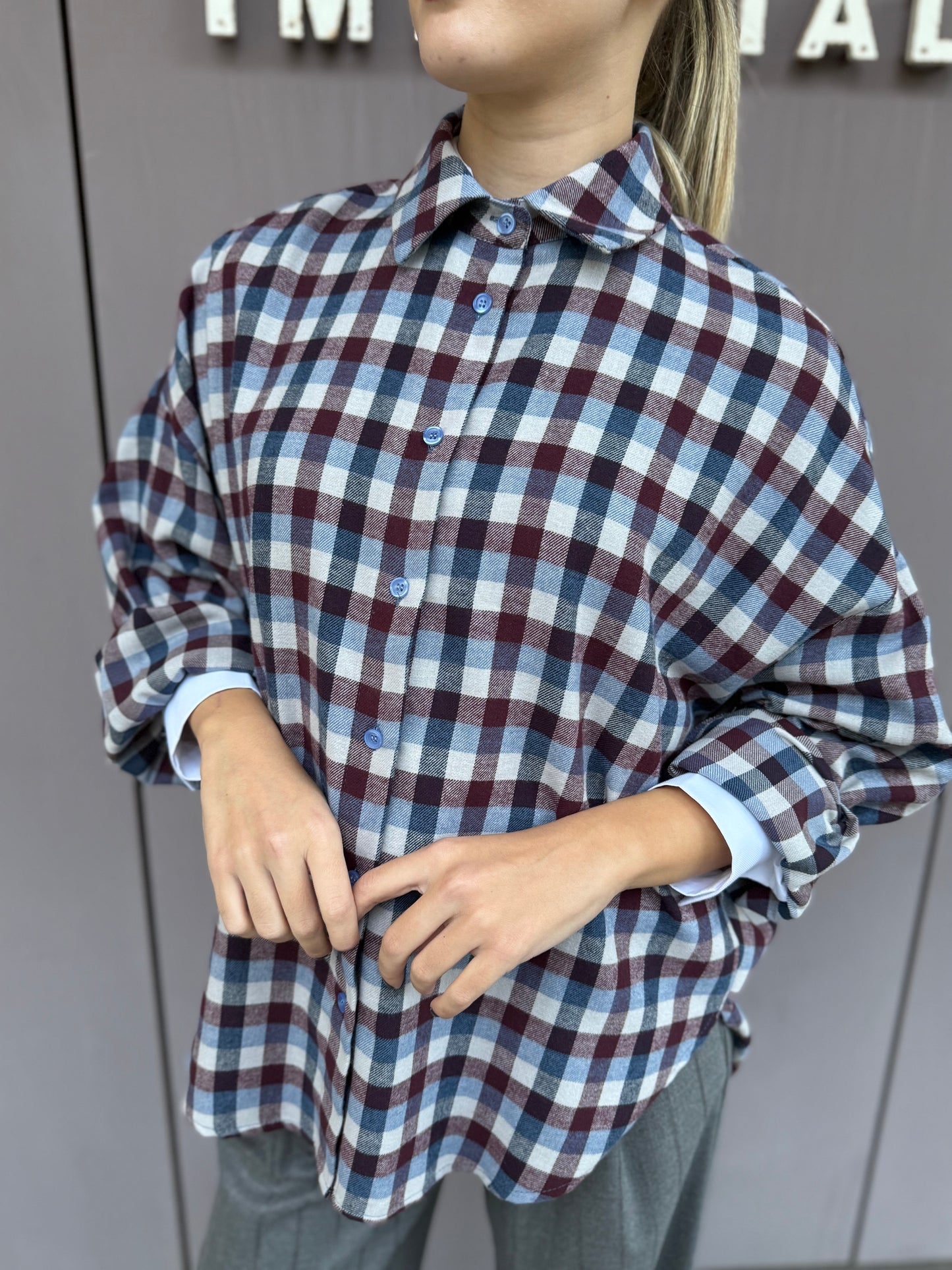 Camicia a quadri