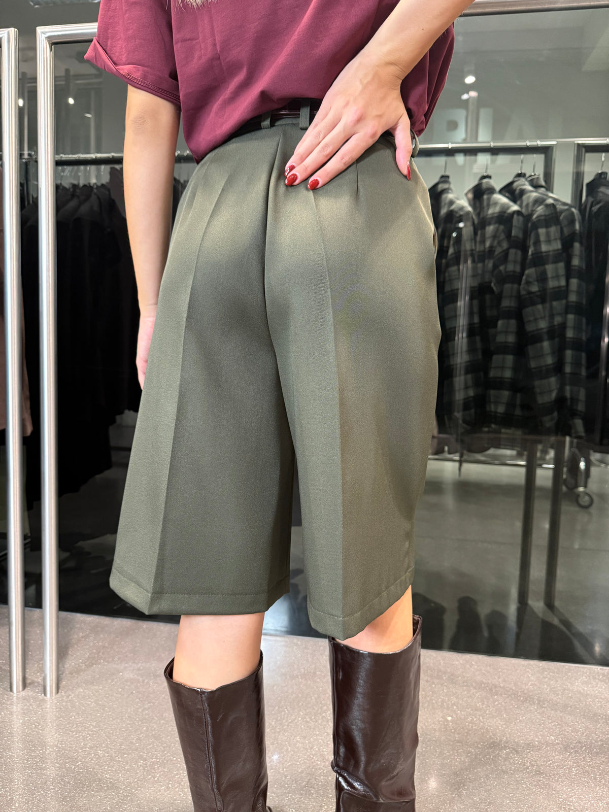 Bermuda basic verde