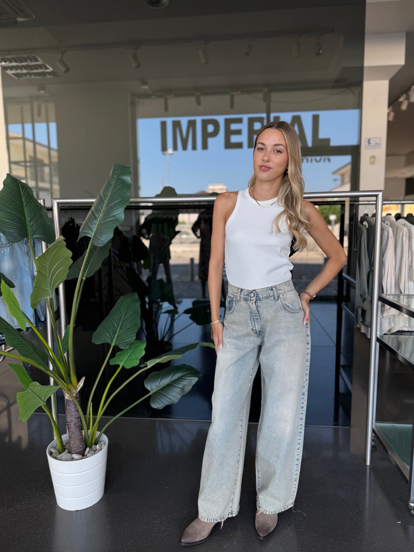 Jeans sabbiato