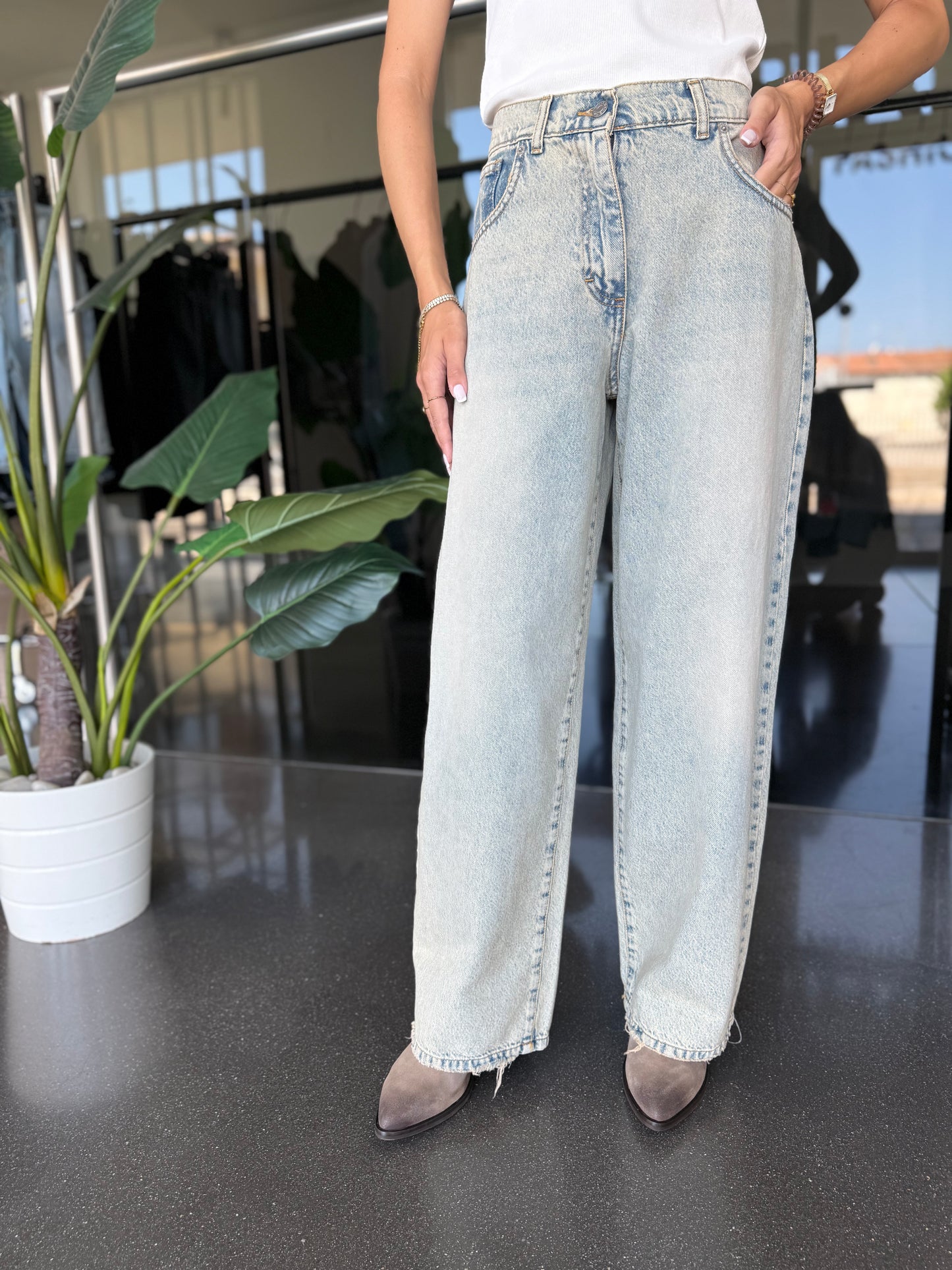Jeans sabbiato
