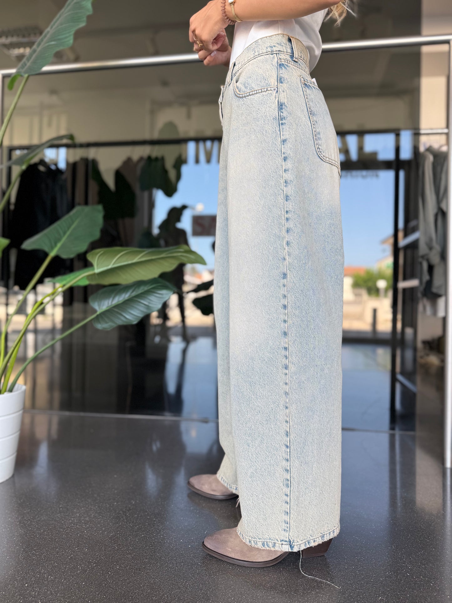 Jeans sabbiato