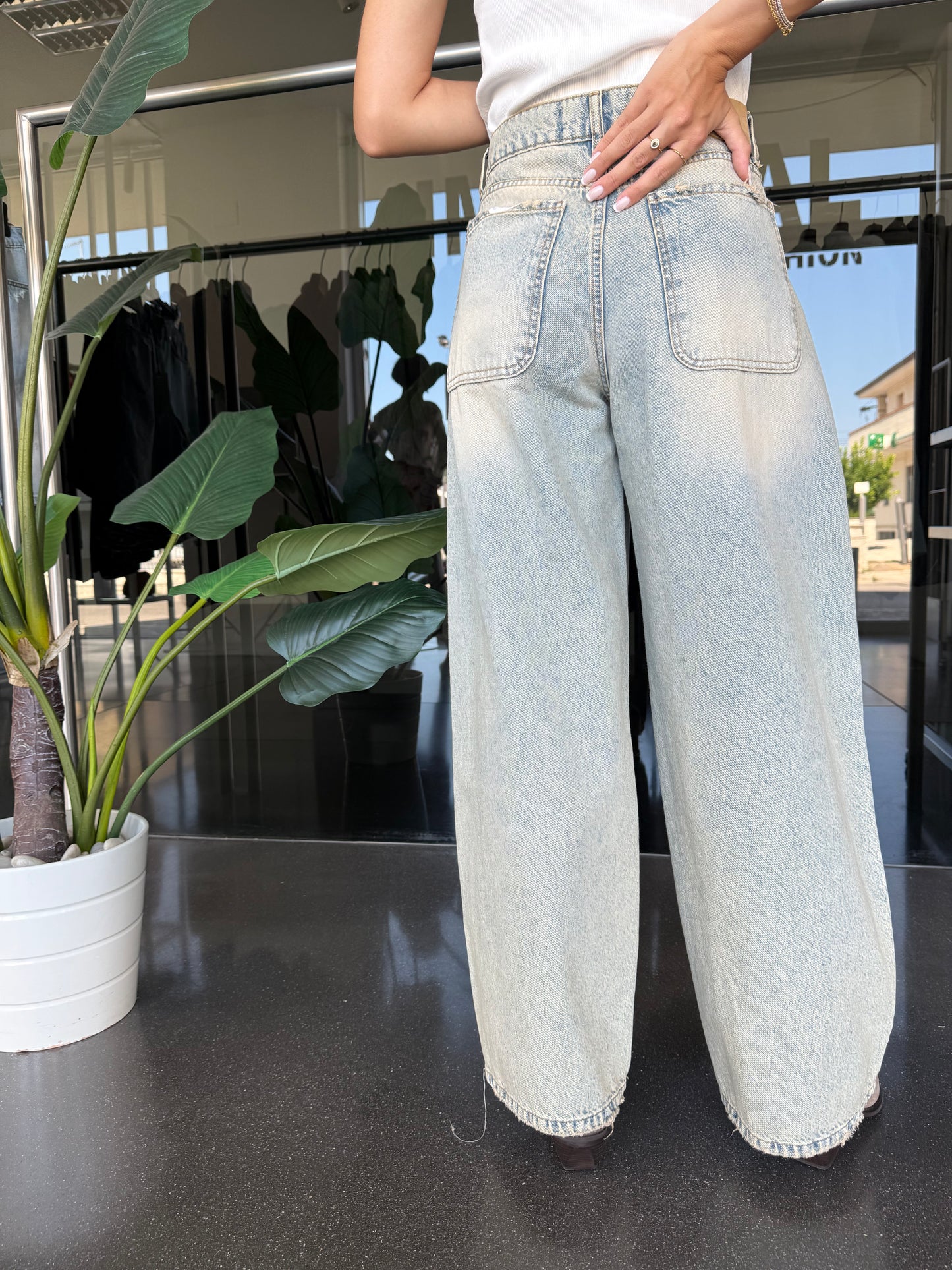 Jeans sabbiato