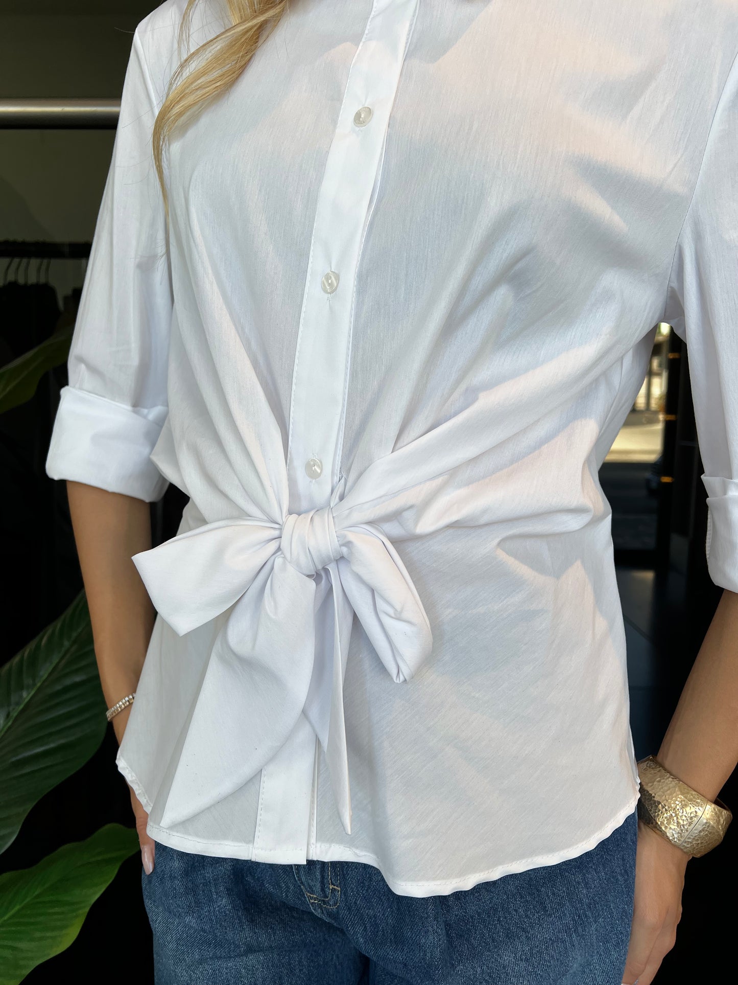 Camicia Please con fiocco